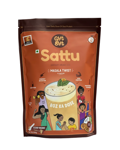 Sattu - Masala Twist | 15 Glasses | 450gms